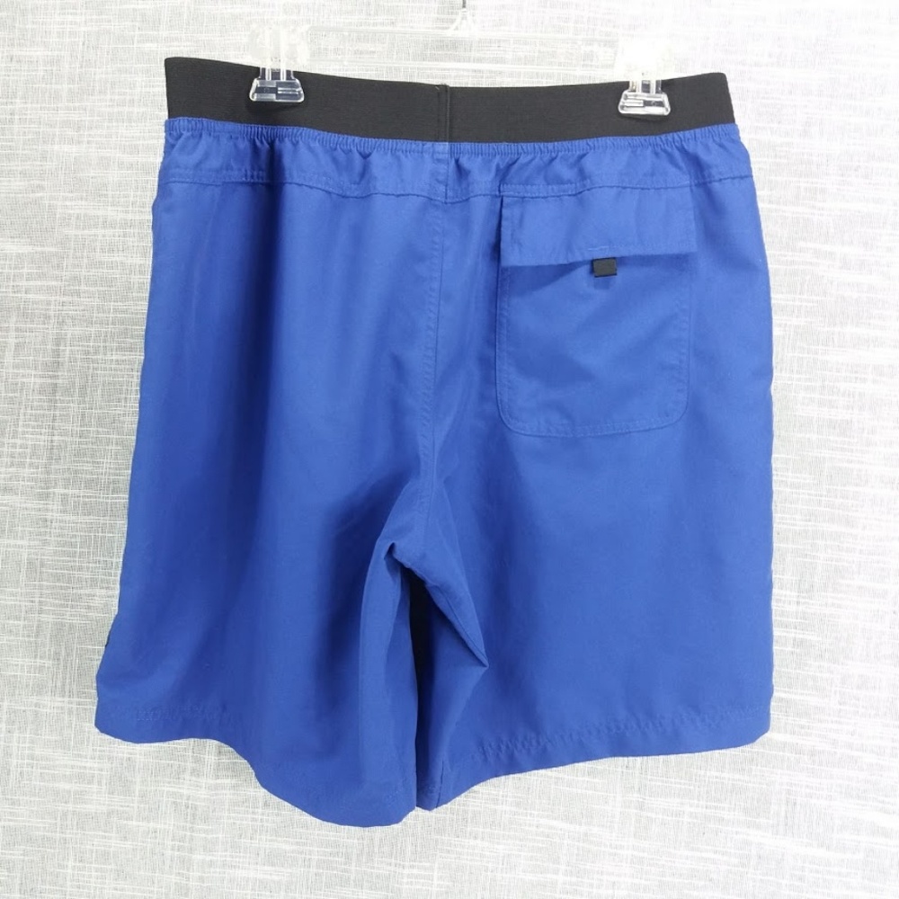 Mens prAna Mojo Shorts Size Large Cobalt Blue Yoga - Picture 3 of 4